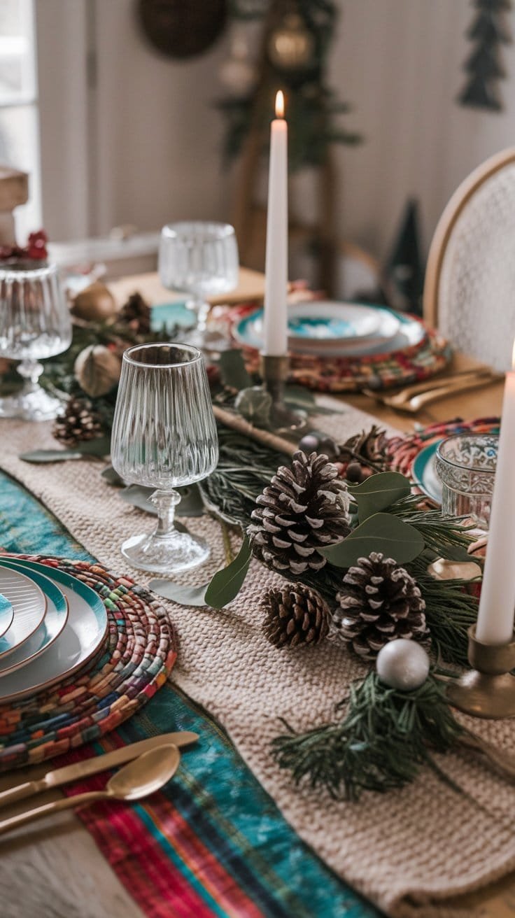 boho table decor supplies
